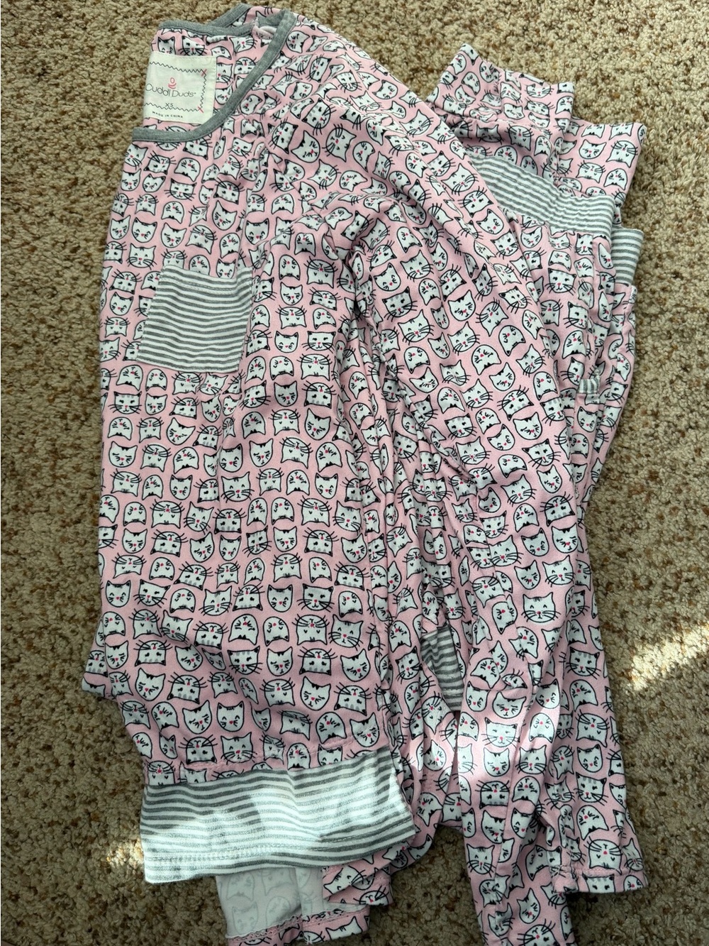 Cuddl Duds Sz. X Small 2 pc set